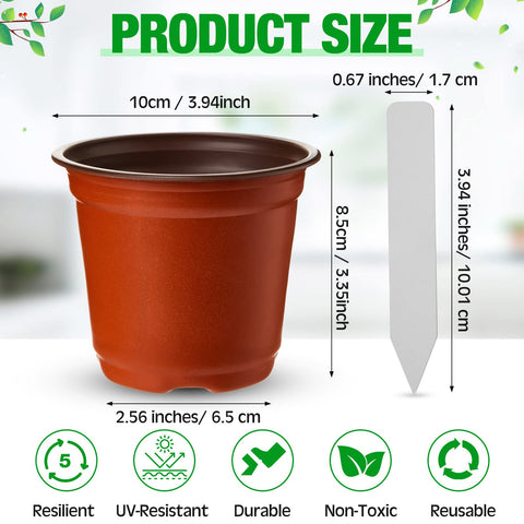 Nuenen 500 plant labels for easy seedling identification.