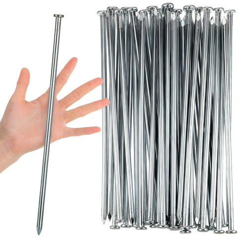 Nuenen 60-pack metal stake for landscape edging stabilizes paver borders in gardens