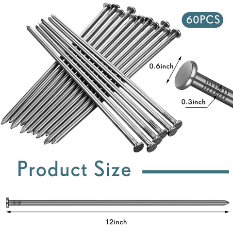 Nuenen galvanized rustproof spikes for outdoor turf and edging projects.