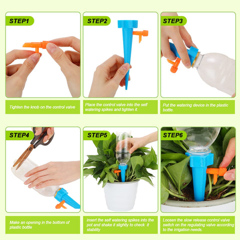 Nuenen packaging shows 100 spikes for versatile garden use.