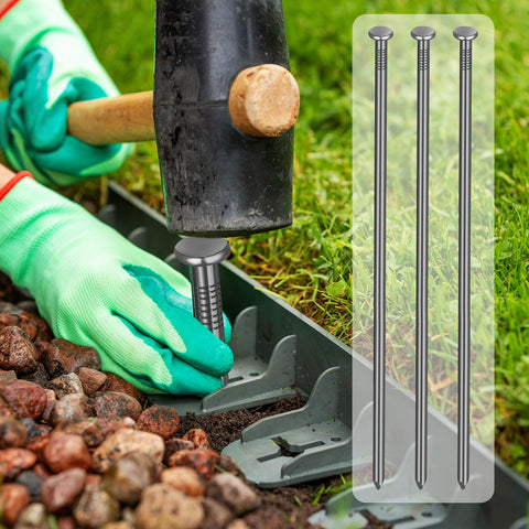Nuenen stakes used for artificial turf installation and ground maintenance.