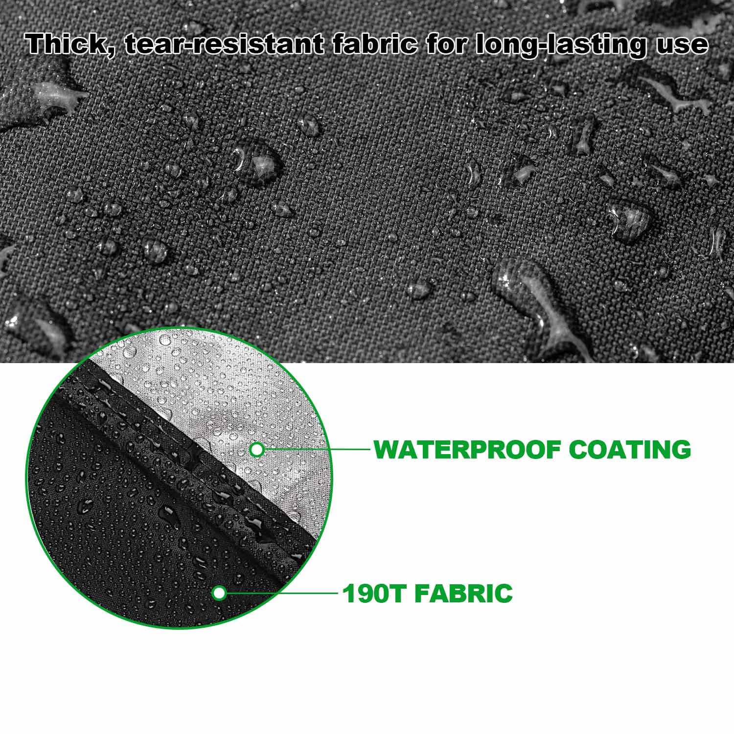 NUENSS-ROR reinforced seams close-up show enhanced water resistance and longevity.