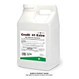 Nufarm Credit 41 Extra label close-up highlights usage details for on-site weed control.