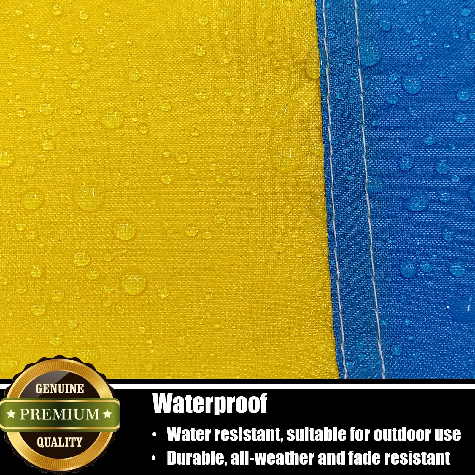 Nuibers flag weather-resistant colors resist sun fade outdoors