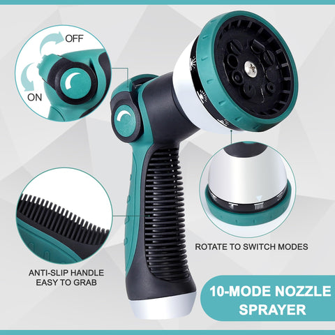 Numwot kink-resistant design maintains straight water flow.
