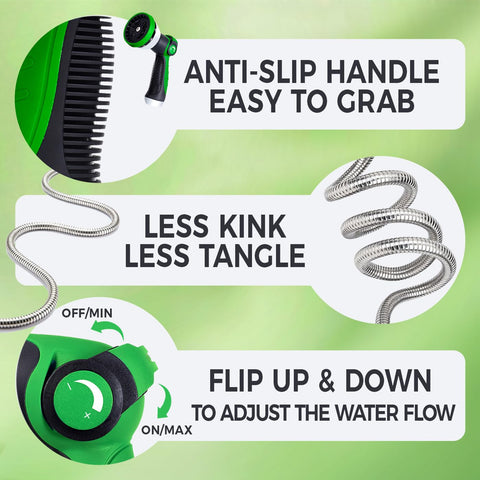 Numwot universal connectors fit standard faucets for quick setup.