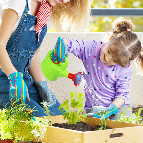 NUOBESTY beach watering can set for sunny sand play and learning water flow