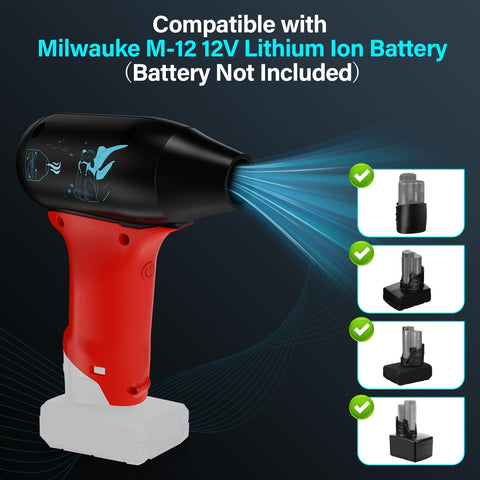 NUOGEDZ Mini Jet Blower four-speed control for versatile tasks