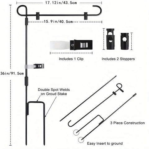 NUOGIC steel stand close-up shows weather-resistant powder coating.