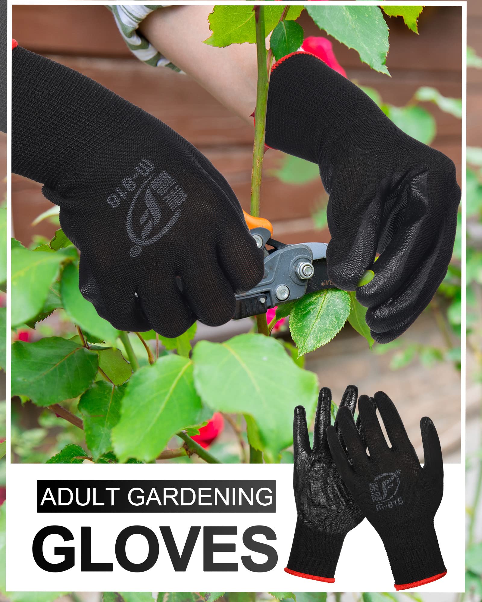 Nuogo dry and wet work gloves providing reliable grip in varying conditions