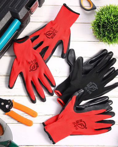 Nuogo ergonomic fit work gloves supporting precise and comfortable handling