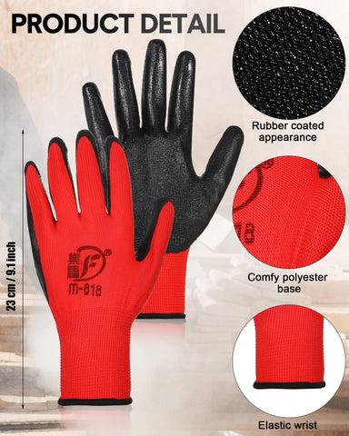 Nuogo multi-use safety gloves for garden and light construction tasks