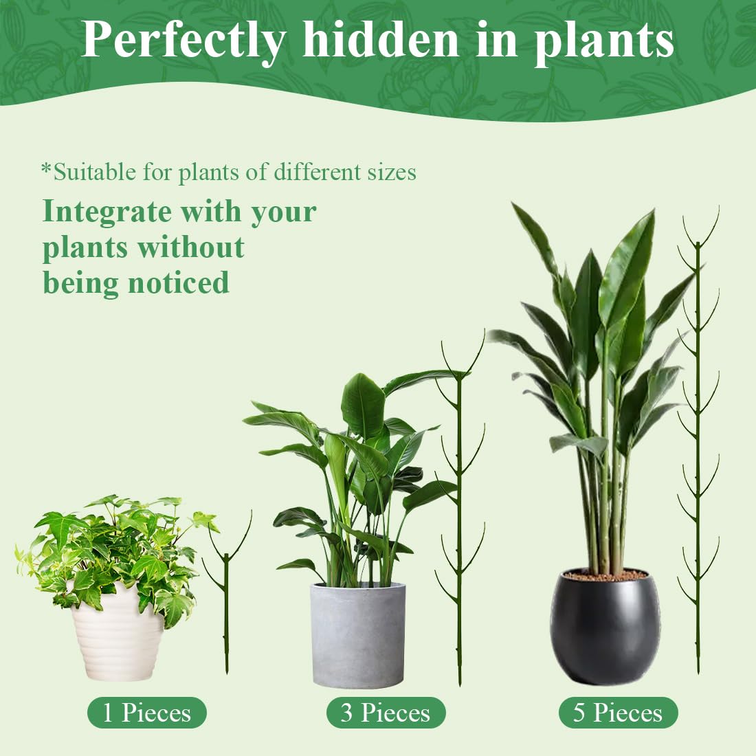 Nuotuv plant stake edge insertion minimizes root disturbance.