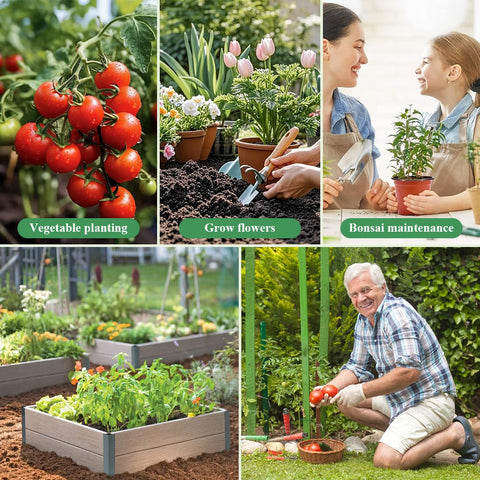 Nuotuv stackable stakes help train multiple stems neatly.
