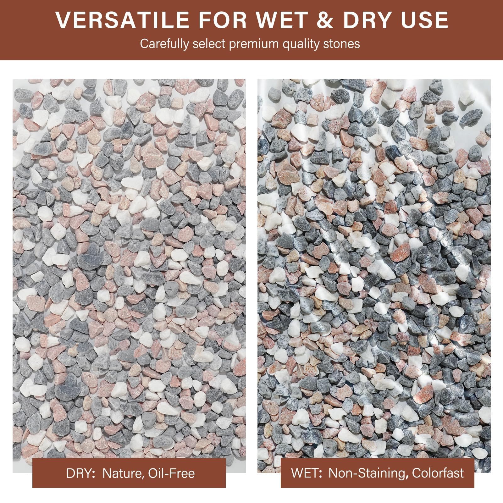 NUPICK pebbles for home decor and DIY projects