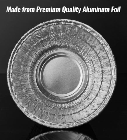 Disposable aluminum liner ready for bucket protection
