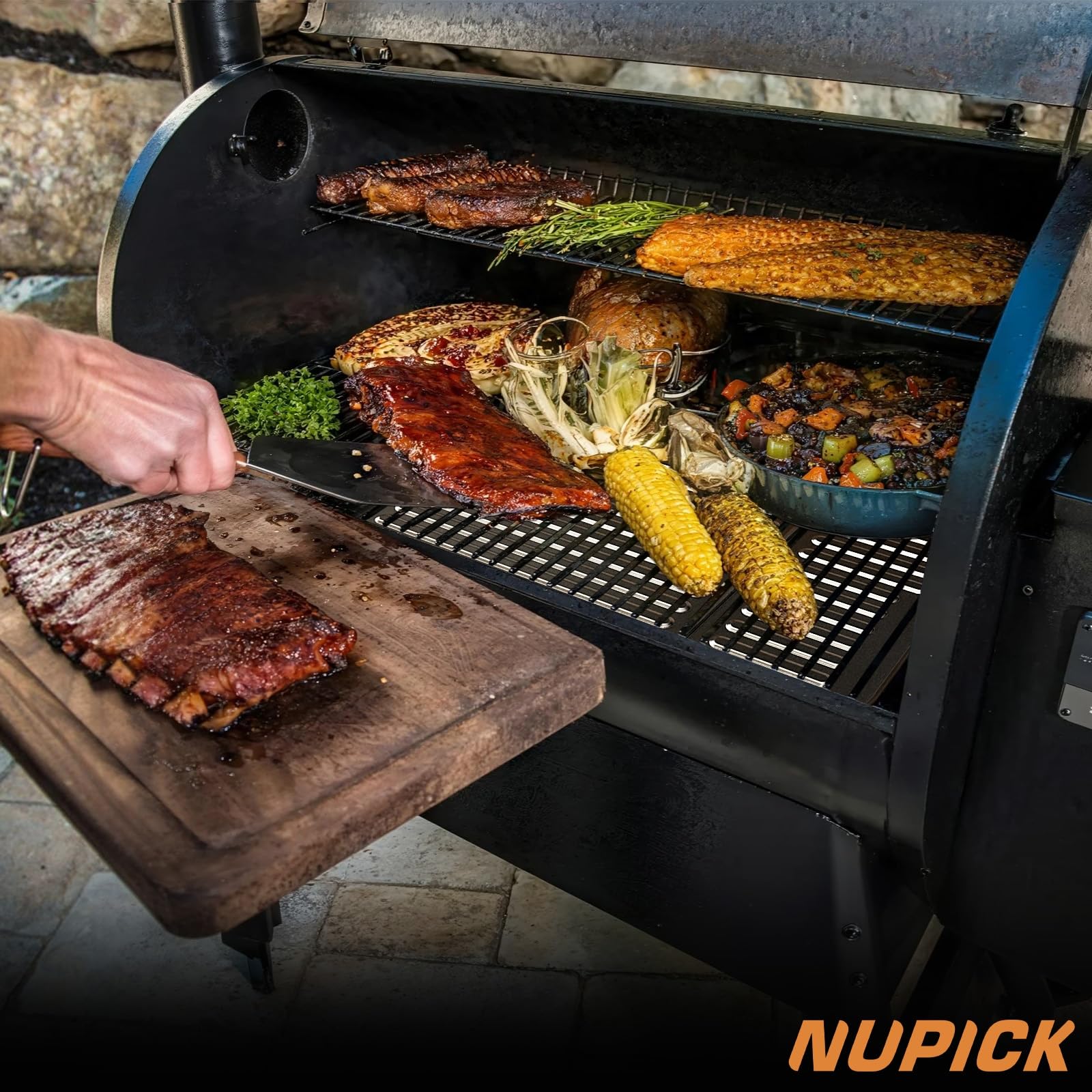 NUPICK BAC507 heat-resistant up to 500°F for dependable grill performance