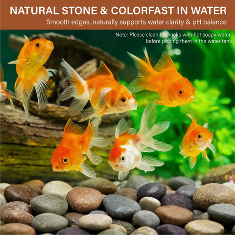 NUPICK centerpiece stones for garden decor and decorative displays.
