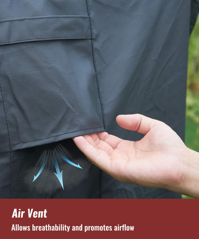 NUPICK durable fire pit cover safeguards equipment for years.