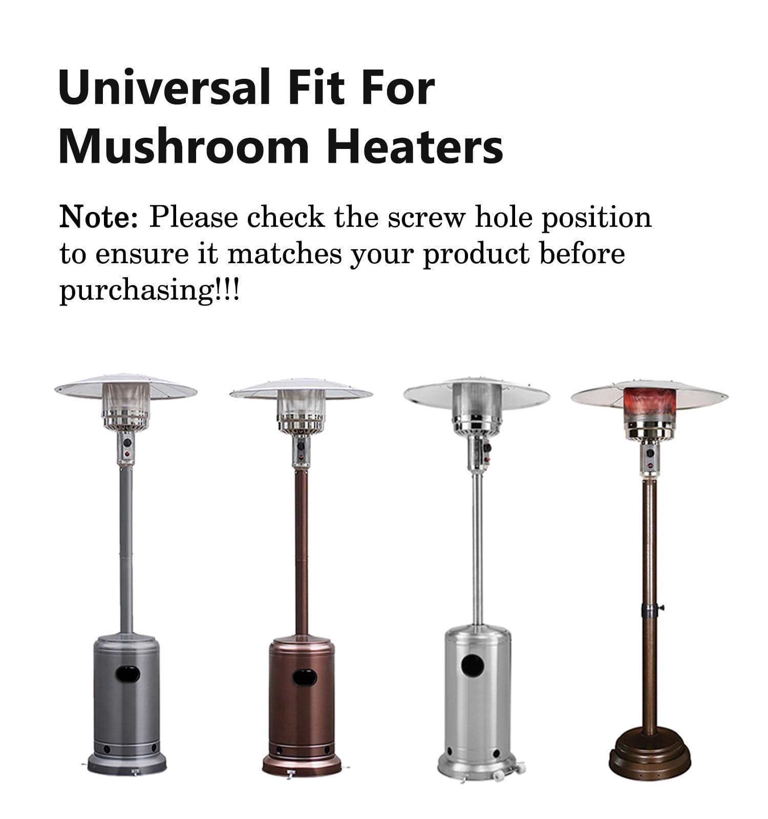NUPICK durable aluminum design minimizes maintenance and rust.