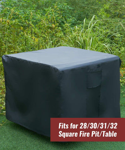 NUPICK easy-clean fire pit cover simplifies maintenance after outdoor gatherings.