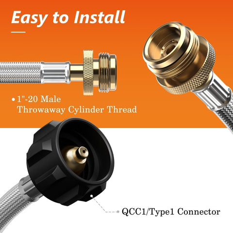 NUPICK easy installation with hand-tightened brass fittings in minutes.