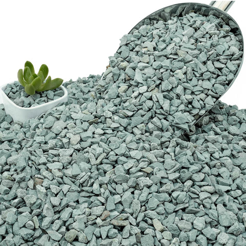 NUPICK green zeolite 3lb bag viewed for vibrant top dressing in planters.