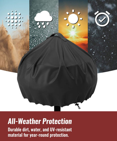 NUPICK durable material resists dirt, rain, and UV exposure for year-round protection.