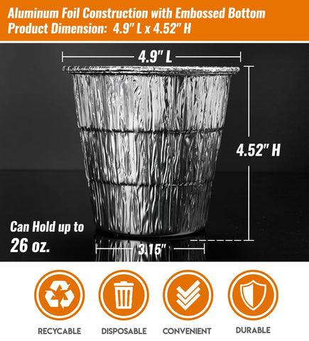 Liner dimensions 4.9” x 4.5” for a snug fit.