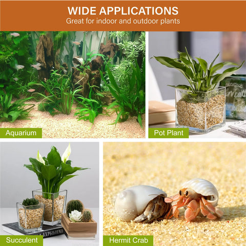 NUPICK natural silica sand is reusable and durable for long-term use.