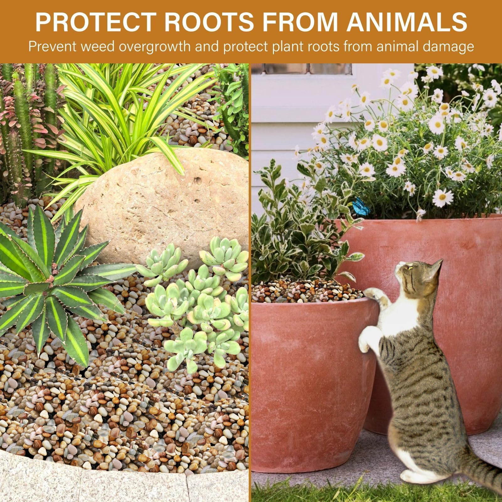 NUPICK river rocks bonsai pebbles improve soil and aesthetics