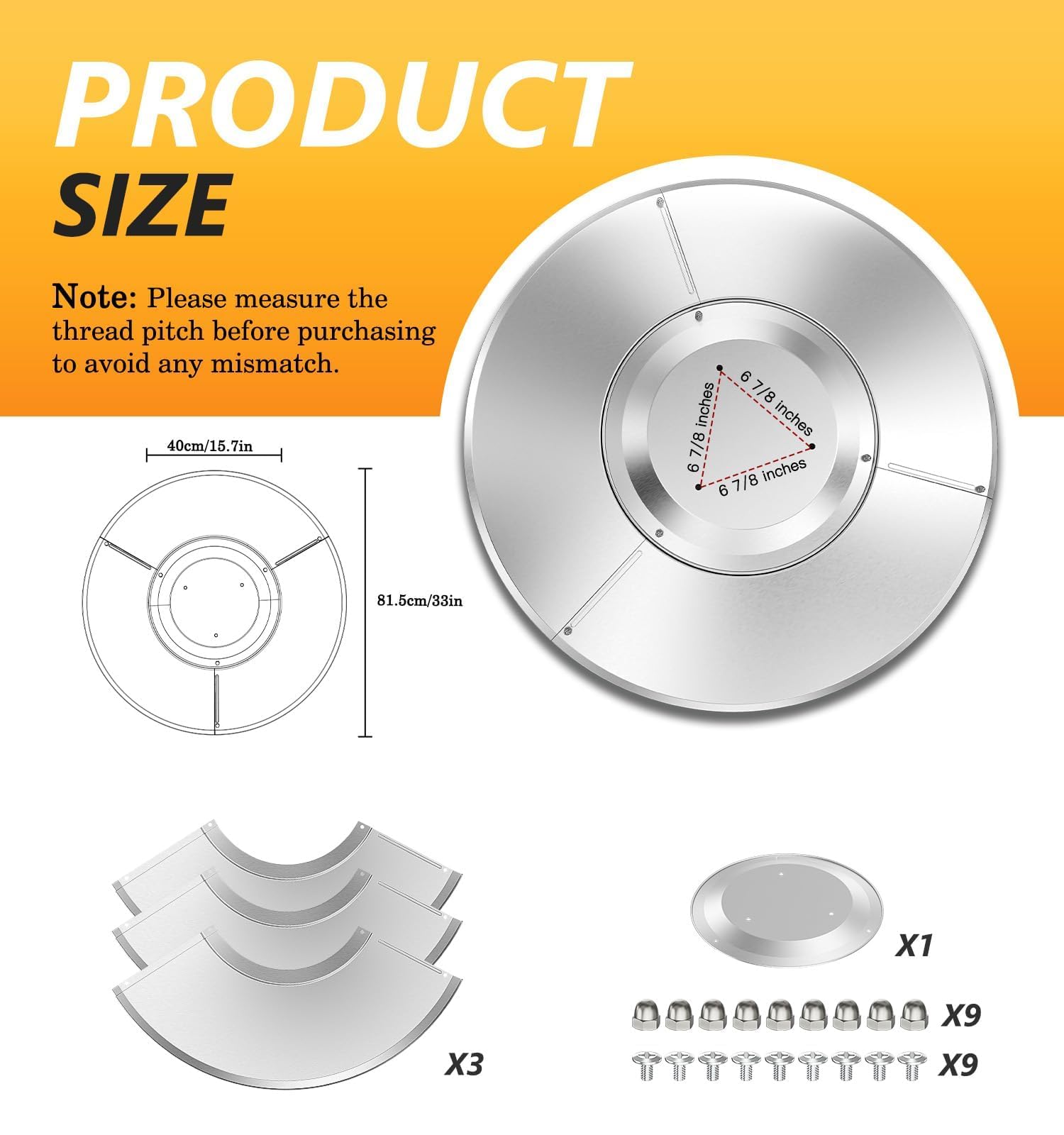 NUPICK weatherproof aluminum shield resists sun, rain, and snow.