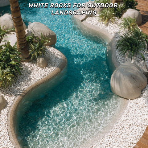 NUPICK rocks for bonsai and succulents elevate décor while helping soil stay evenly moist