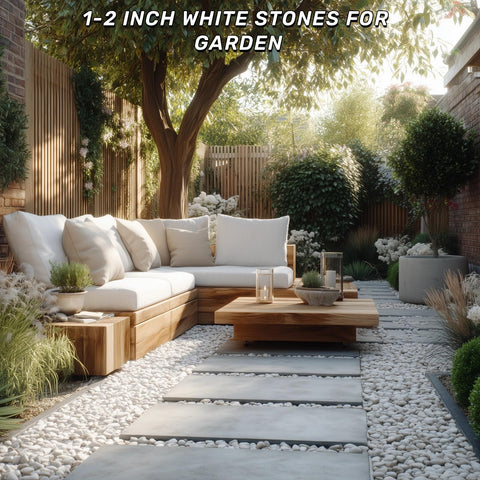 NUPICK river stones provide drainage and aeration for healthier roots