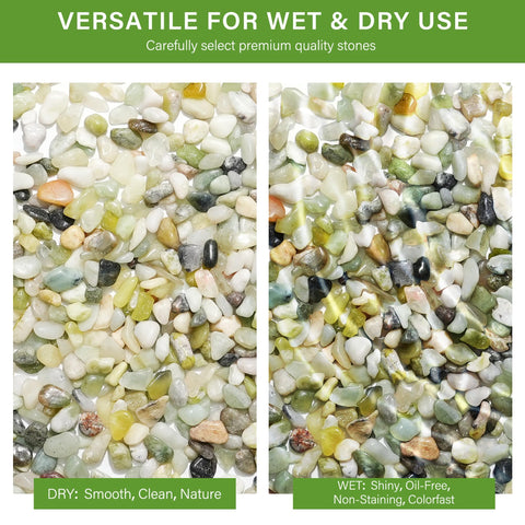 NUPICK decorative rocks for bird baths are durable.