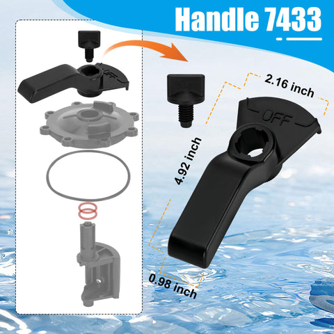 NURATIT 4720 diverter valve two-pack ready for quick changes.