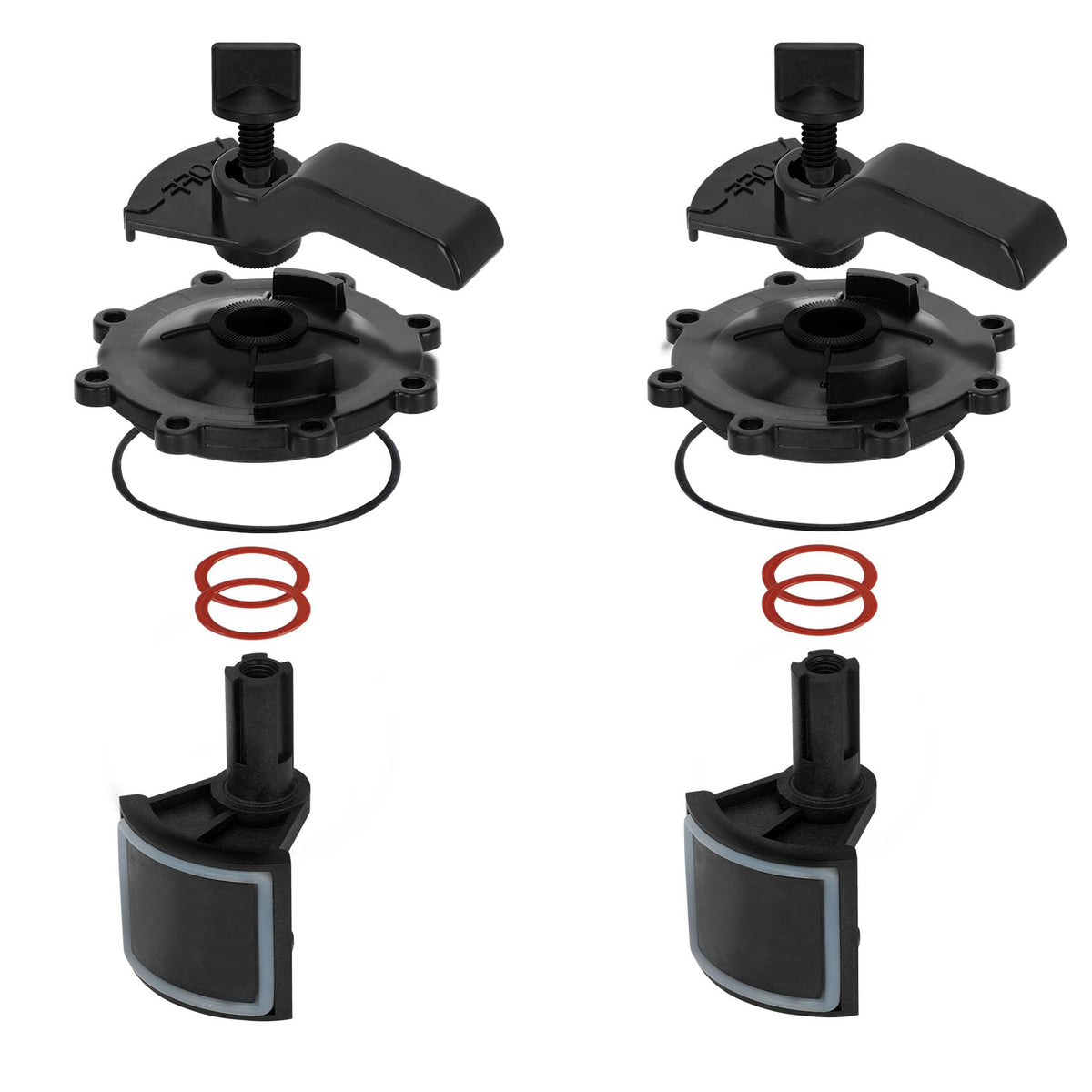 NURATIT 7433 handle shown for quick, reliable valve operation.