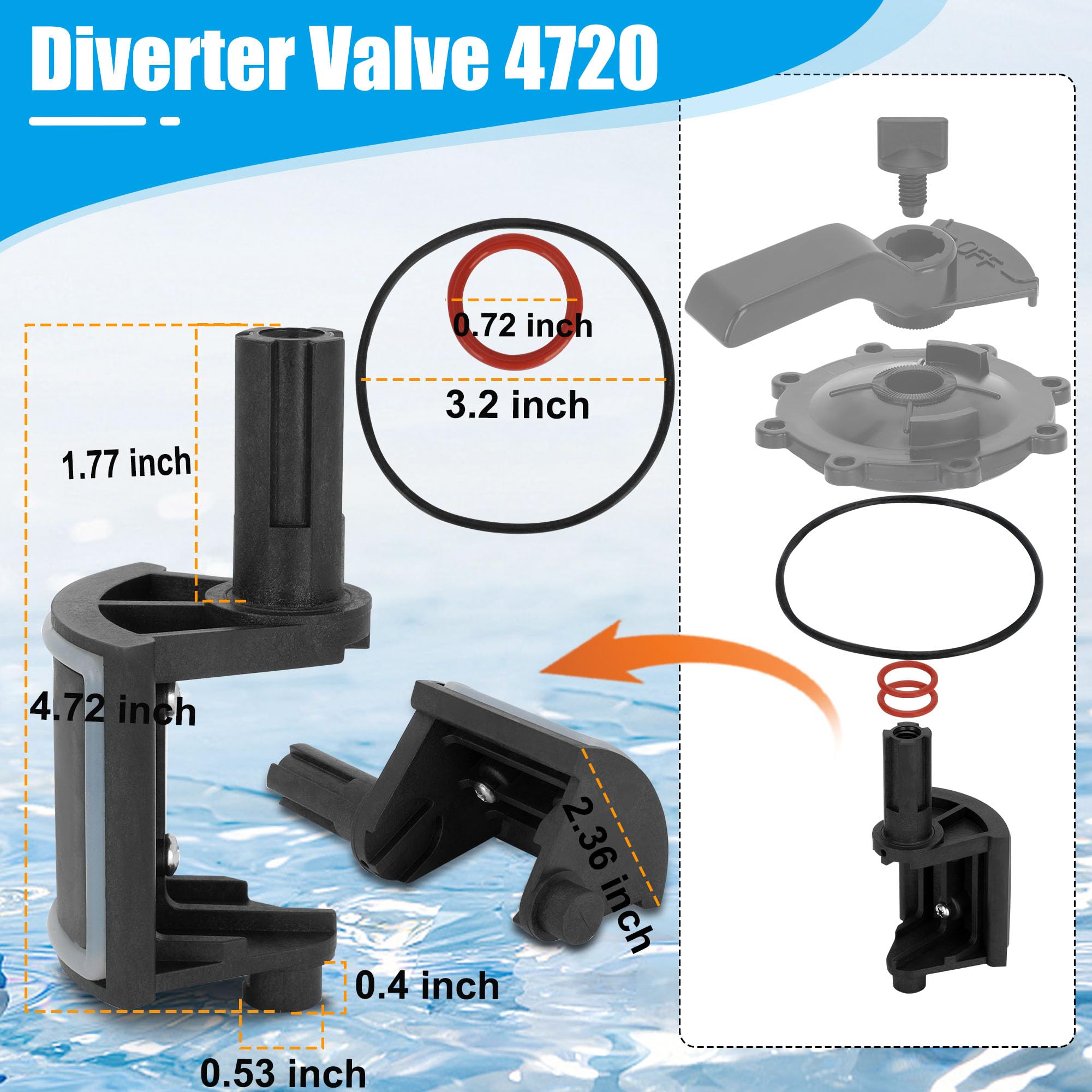 NURATIT 4606 valve cover highlighted for leak prevention.