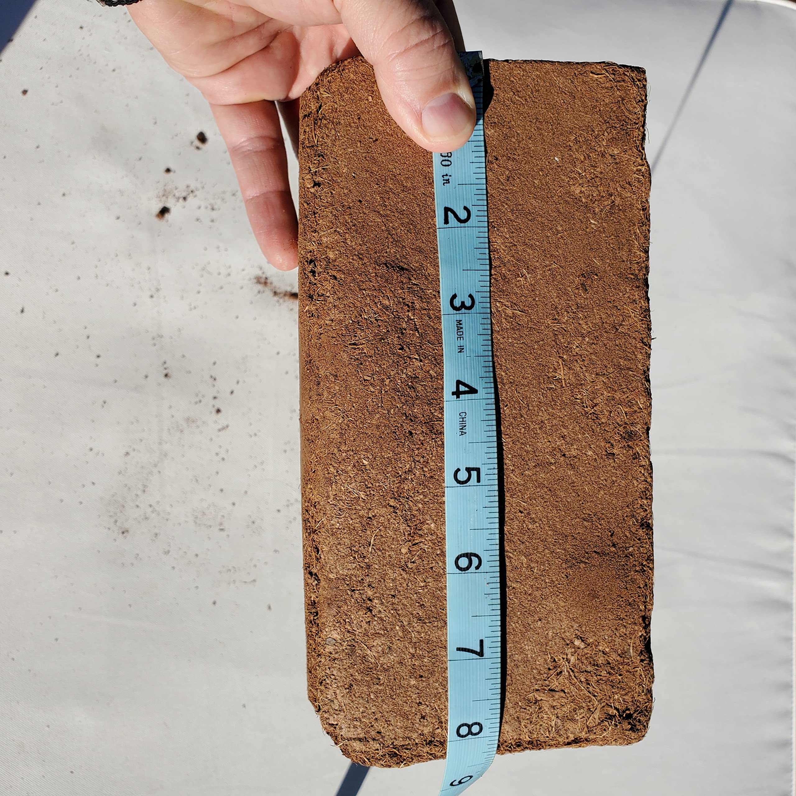Nutrifield Coco Coir Brick for hydroponics or soil gardens