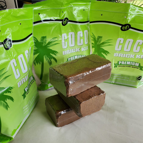 NUTRIFIELD Coco Coir Brick buffered with calcium for seedling starts