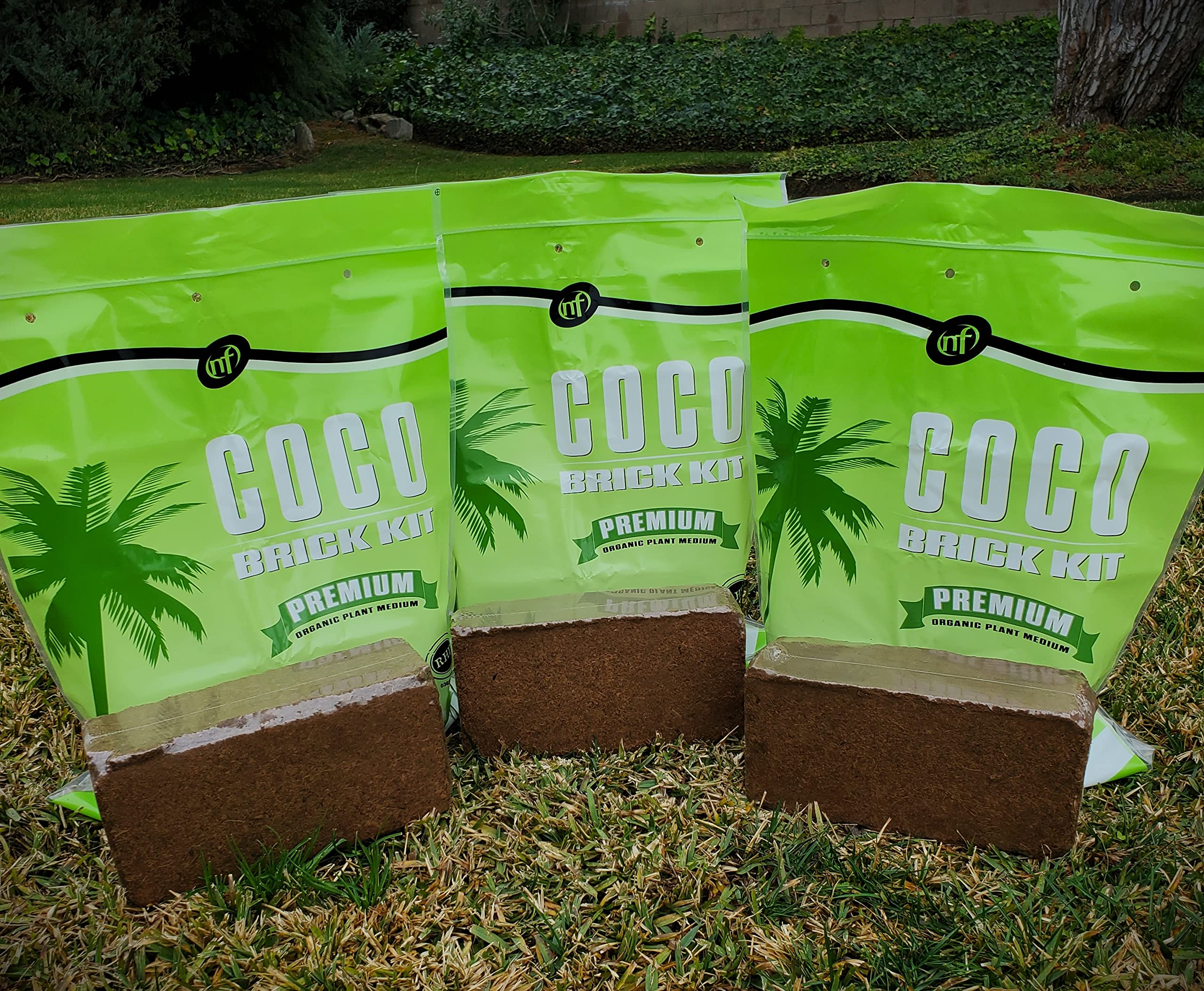 NUTRIFIELD Coco Coir Brick ideal for seed starting and germination