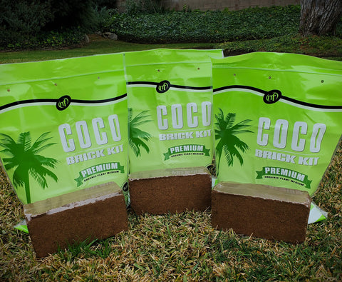 NUTRIFIELD Coco Coir Brick ideal for seed starting and germination