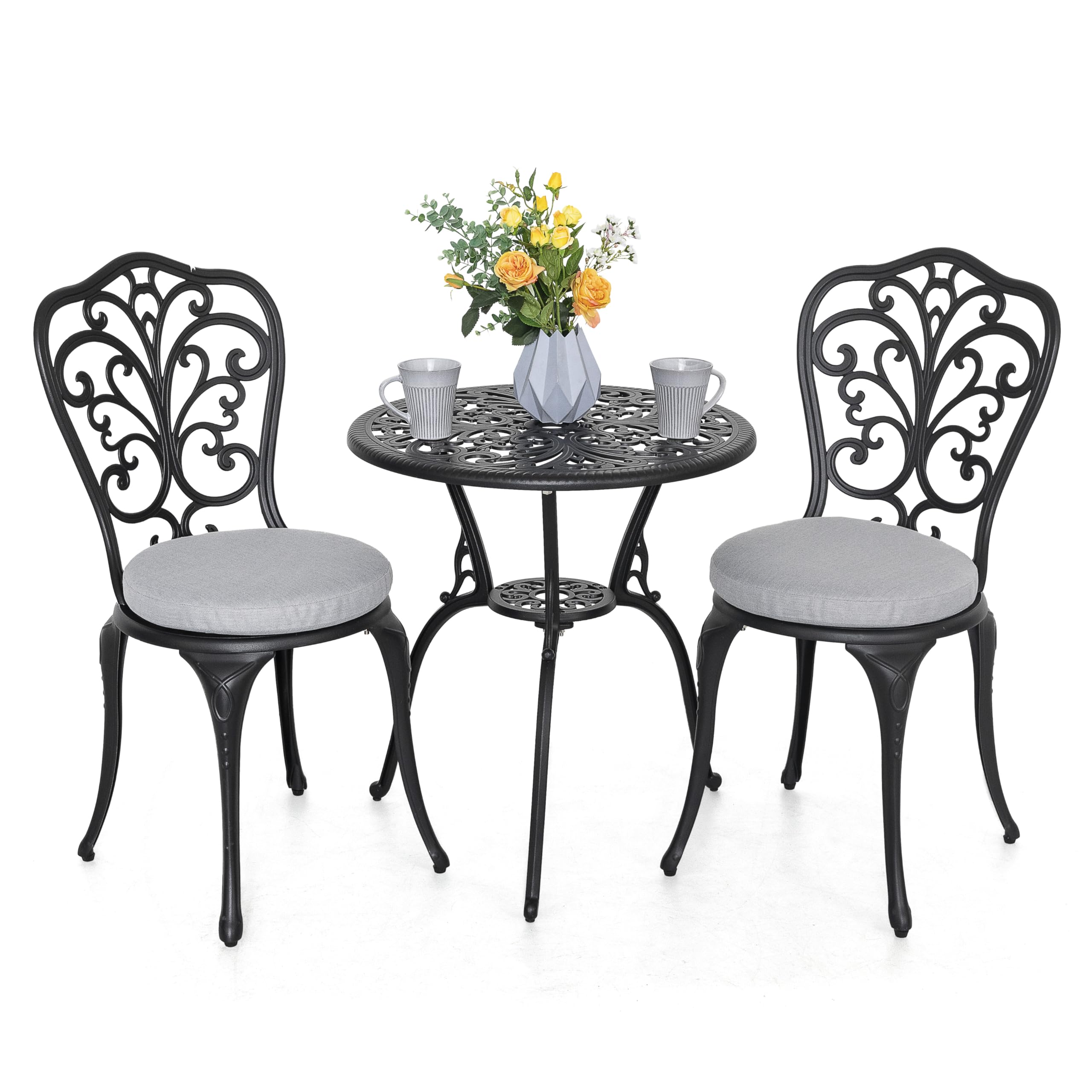 NUU GARDEN 3-piece set round table top for stable outdoor dining