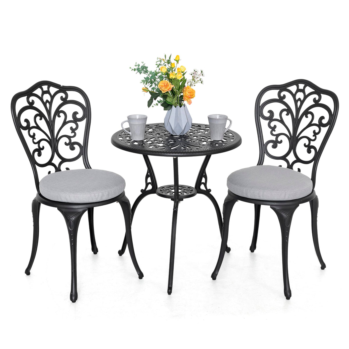 NUU GARDEN 3-piece set round table top for stable outdoor dining
