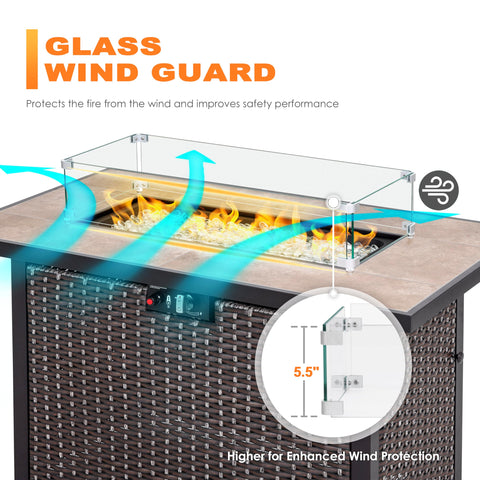 NUU GARDEN wind guard anti-slip pads stabilize the unit on outdoor tables
