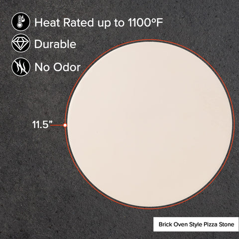 Nuwave stone—easy cleanup after baking and grilling.