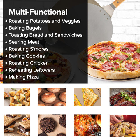 Nuwave stone—perfect crust for pizza, bread, and quesadillas.