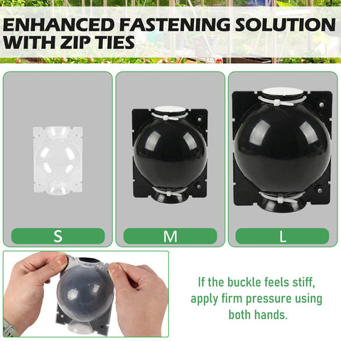 NVAAV top watering inlet and bottom drainage prevent waterlogging.