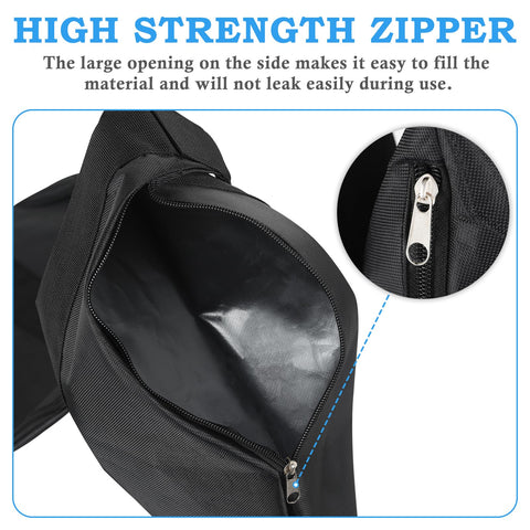NVAAV weights with non-slip handles ease transport and setup