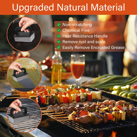 NxeAnnQi griddle cleaning kit full set supports versatile cleaning tasks.